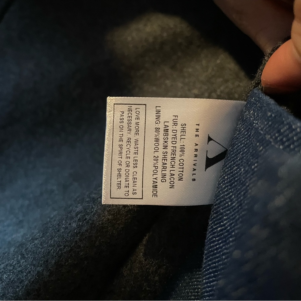 The Arrivals Denim Jacket - Indigo M - Picture 4 of 5